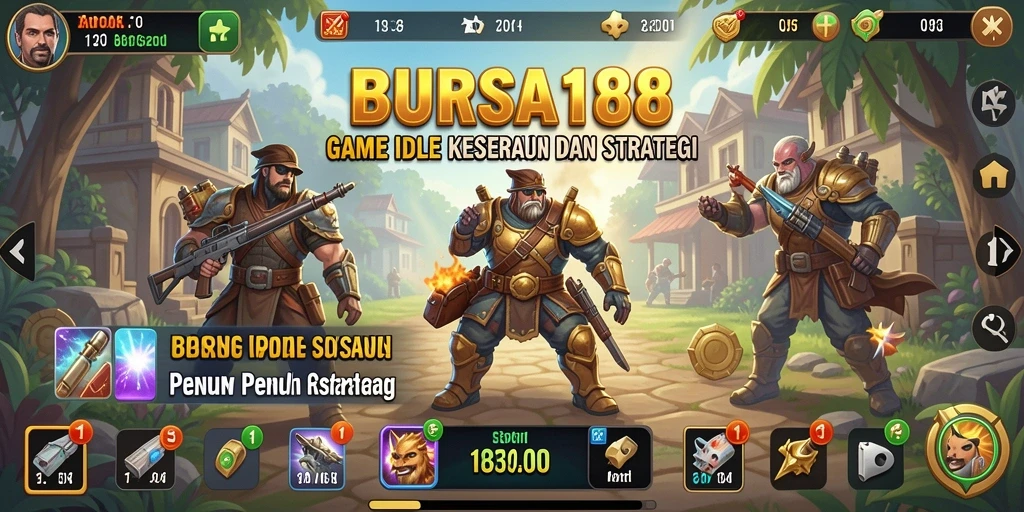 Gameplay BURSA188 menampilkan manajemen karakter dan sumber daya yang menarik.