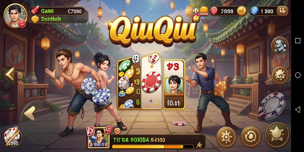 Screenshot menunjukkan gameplay seru dan interaktif dari C7890.