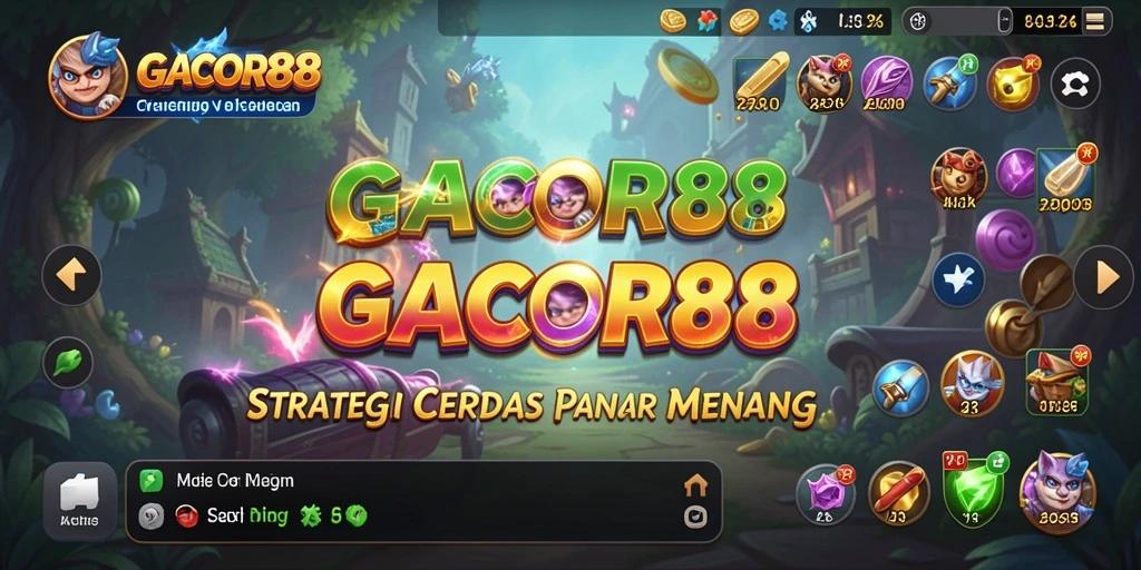 Screenshot GACOR88 menunjukkan gameplay strategi yang mendebarkan.