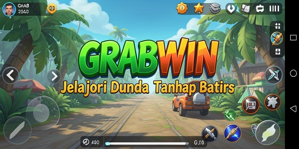 Gameplay imersif dan luas di dunia GRABWIN.