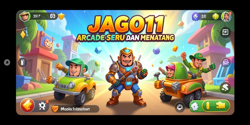 Screenshot gameplay JAGO11 yang menarik dan penuh aksi.