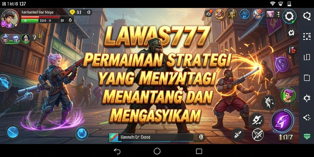 Tampilan menarik dari gameplay LAWAS777 yang penuh strategi.