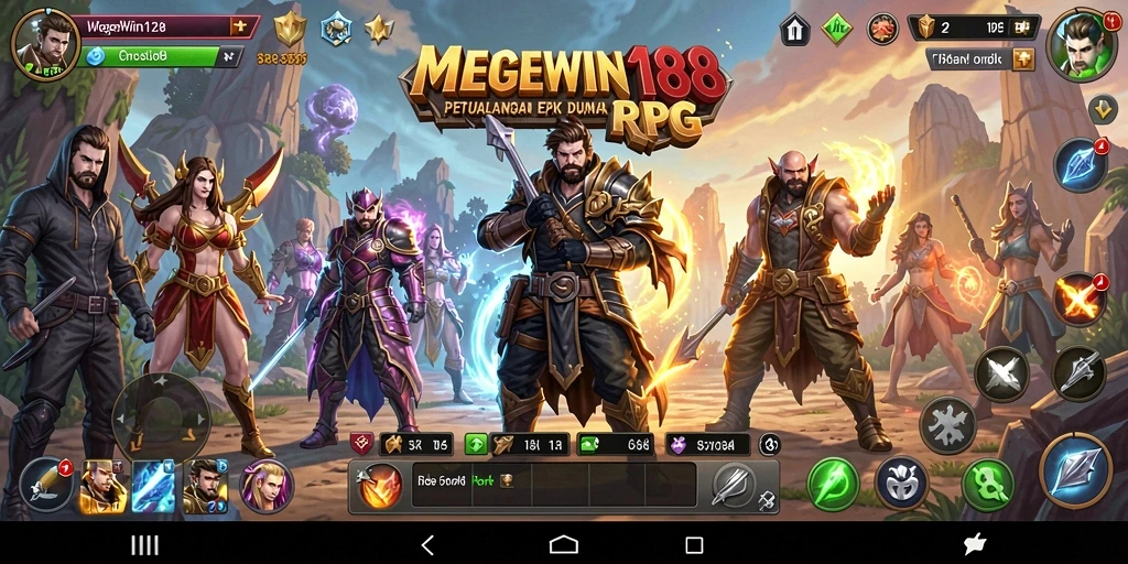 Screenshot gameplay MEGEWIN188 menampilkan petualangan yang seru dan mendebarkan.
