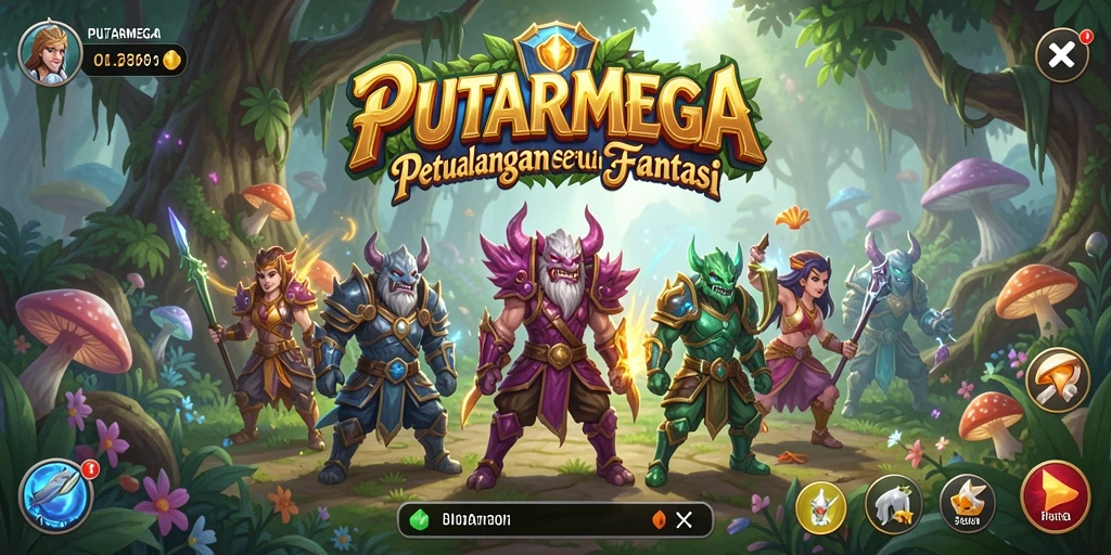 Screenshot menunjukkan aksi mendebarkan dalam permainan petualangan.